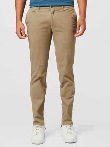 BRAX Slimfit Chino 'Fabio' in Beige: voorkant