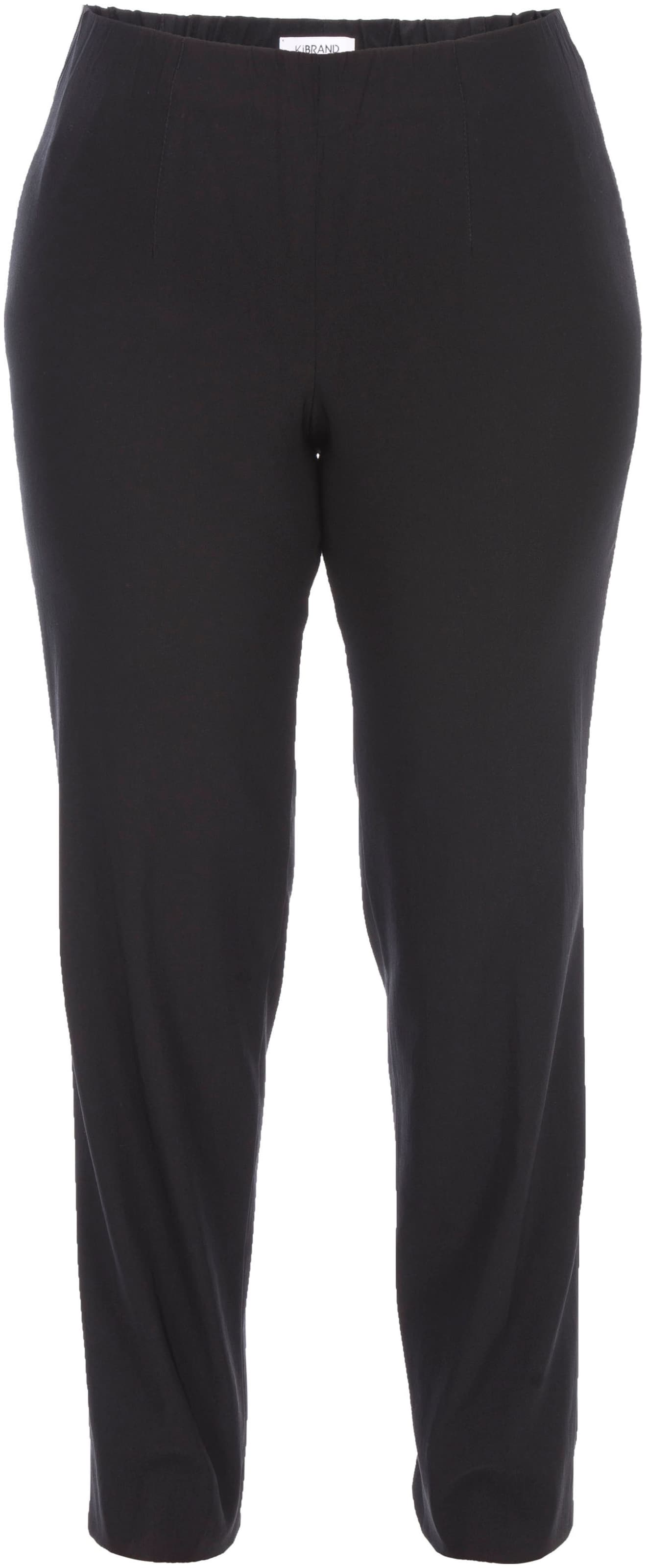 KjBRAND Slimfit Hose 'Susie Xs' in Schwarz: Vorderseite