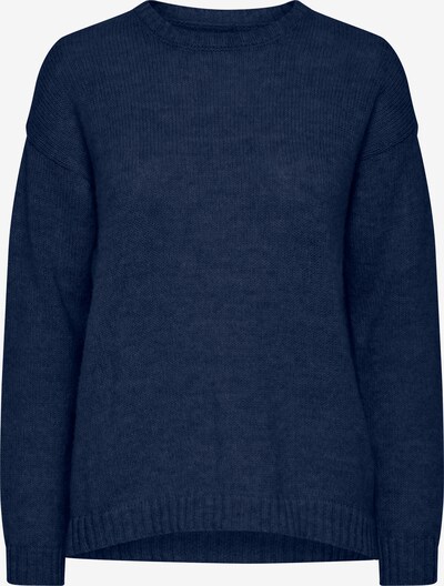 PULZ Jeans Strickpullover 'PZIRIS' in blau, Produktansicht
