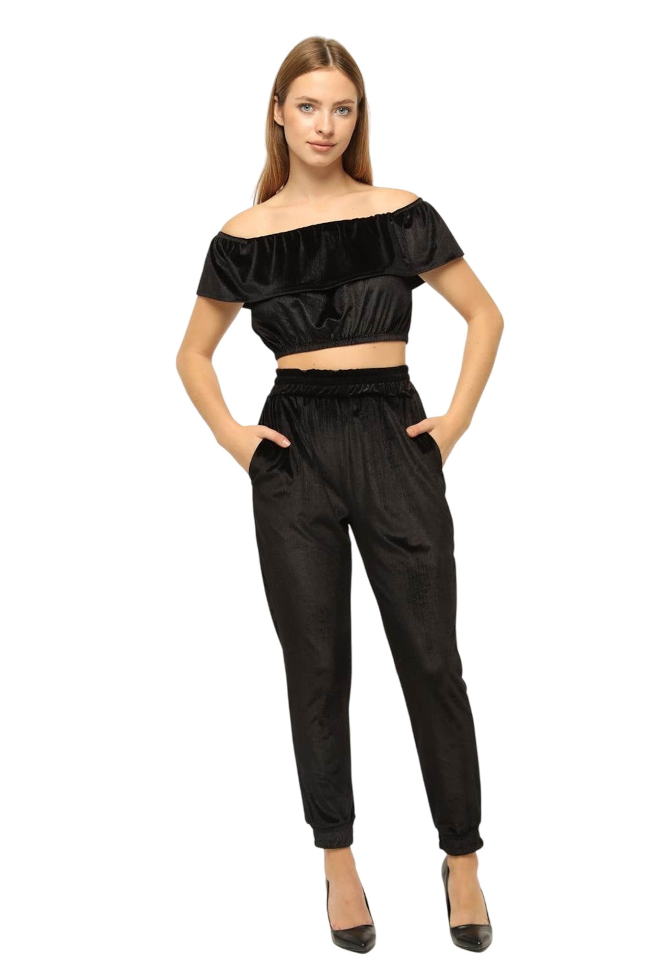 HOME STORE Bluse in Schwarz: Vorderseite