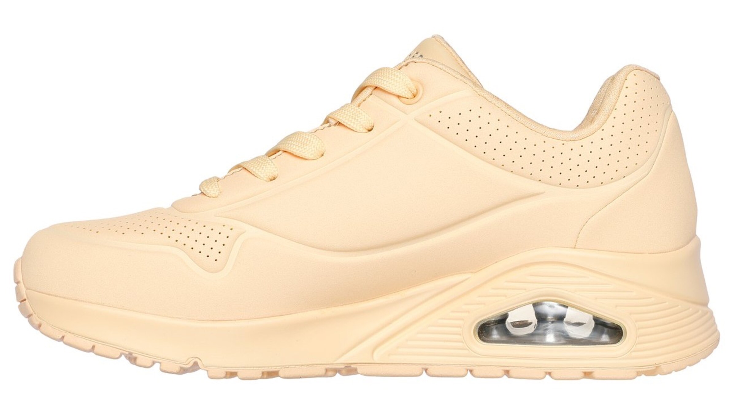 SKECHERS Platform trainers in Yellow: front
