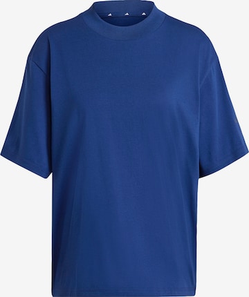 T-shirt fonctionnel 'Essentials Contemporary' ADIDAS SPORTSWEAR en bleu : devant