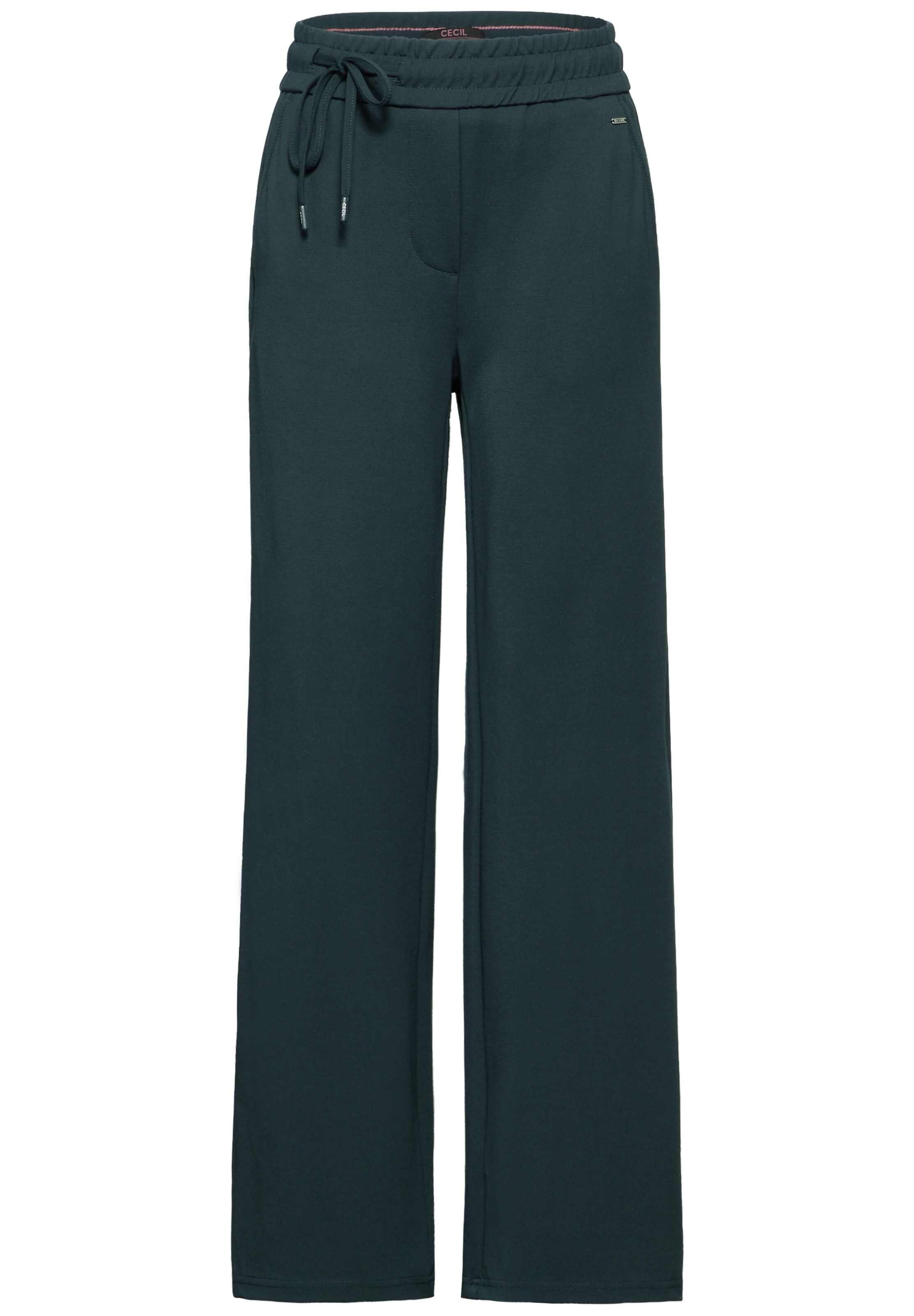 CECIL Loosefit Hose in Grün: Vorderseite
