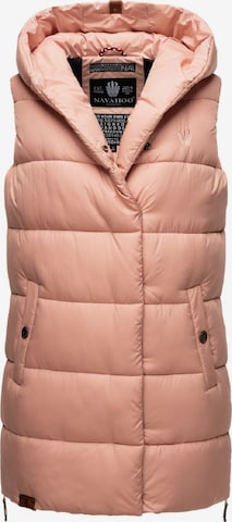 NAVAHOO Vest 'Madilynaa' in Pink: front