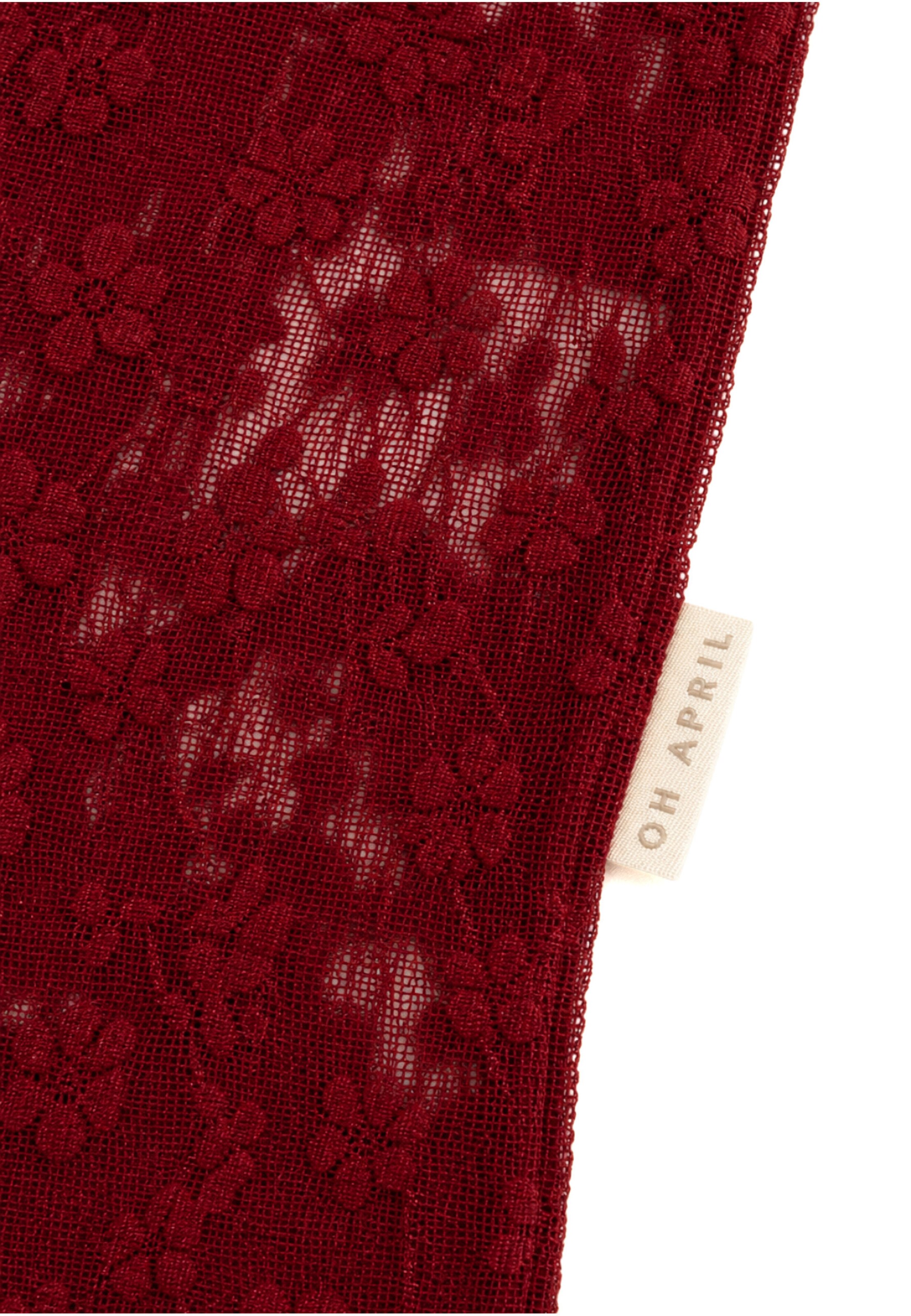 OH APRIL - Camiseta 'Zahara' en rojo