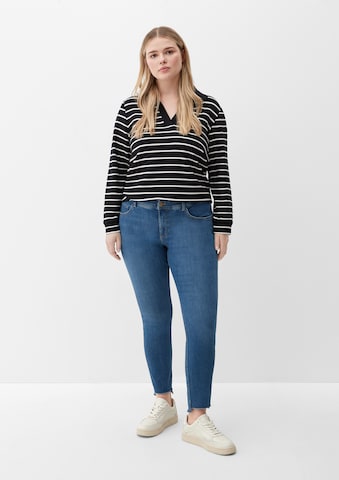 TRIANGLE Skinny Jeans in Blau