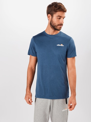 ELLESSE Regular fit Performance shirt 'Malbe' in Blue: front