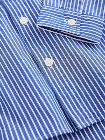 Coupe regular Chemise Next en bleu