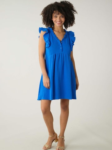 Robe d’été 'Agathe' Deeluxe en bleu : devant