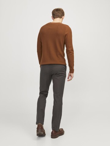 JACK & JONES Regular Chino trousers in Brown