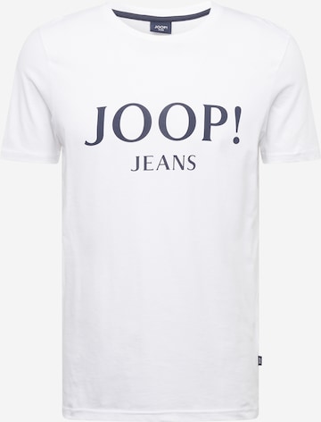 JOOP! Jeans Μπλουζάκι 'Alex' σε λευκό: μπροστά