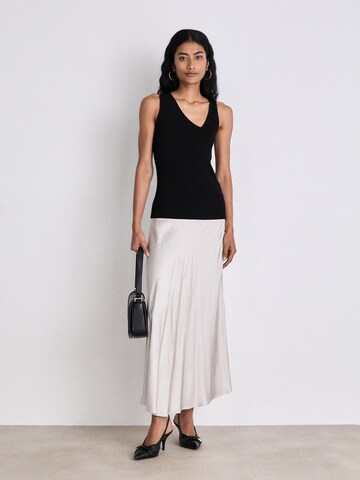 HUGO Kootud topp 'Sharpin', värv must