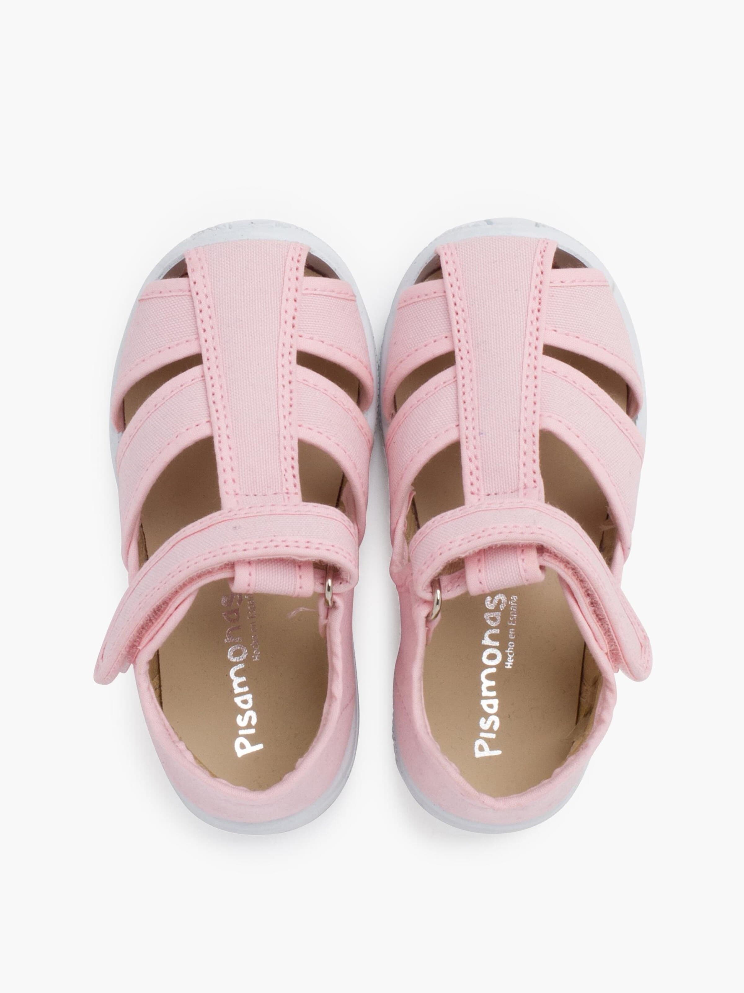 Pisamonas - Sapato de primeiros passos em rosa
