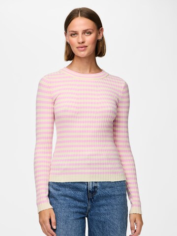 Pull-over 'PCCrista' PIECES en rose : devant