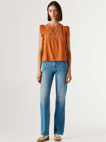 Camicia da donna 'DAKOTA' di Pepe Jeans in arancione