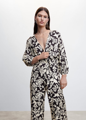 MANGO Jumpsuit 'Manteca' in Black