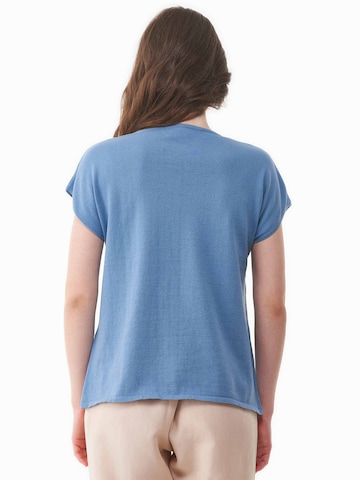 Organication Pullover in Blau