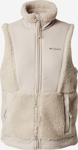 Gilet de sport 'W Hakatai™' COLUMBIA en gris : devant