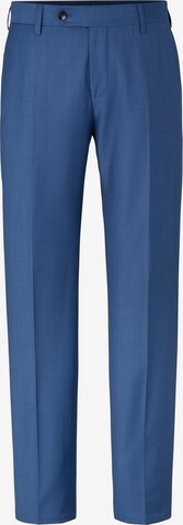 STRELLSON Pleated Pants ' Mace ' in Blue: front