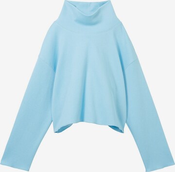 TOM TAILOR Sweatshirt in Blau: predná strana