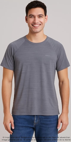 Donna Karan New York T-Shirt XL in Grau: Vorderseite