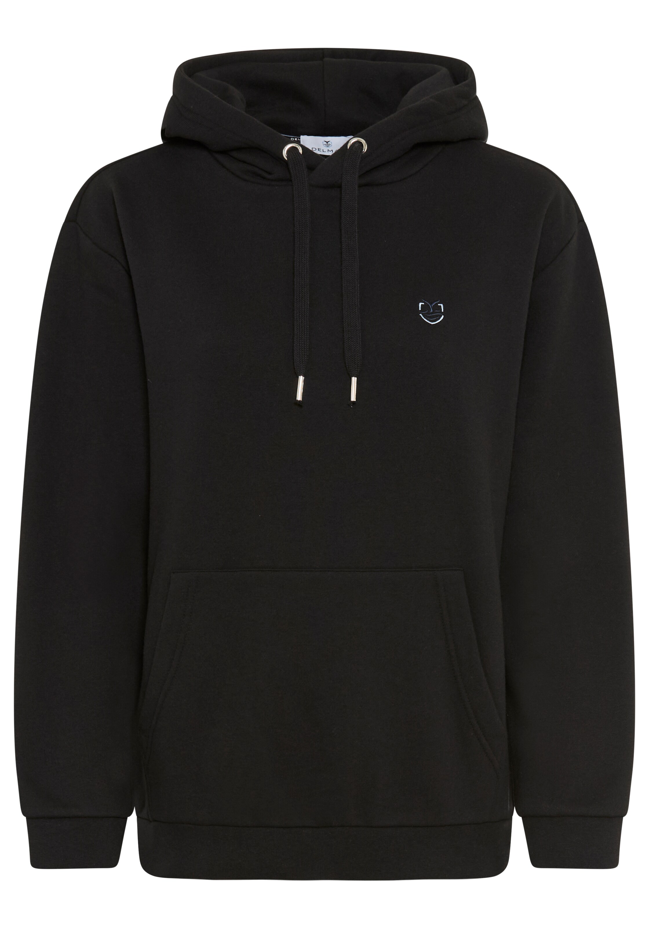 DELMAO Sweatshirt in Black: front