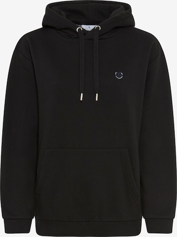DELMAO Sweatshirt in Schwarz: Vorderseite