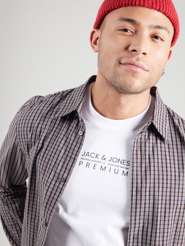 Maglietta 'JPRBLUATLAS' di Jack & Jones Premium in bianco