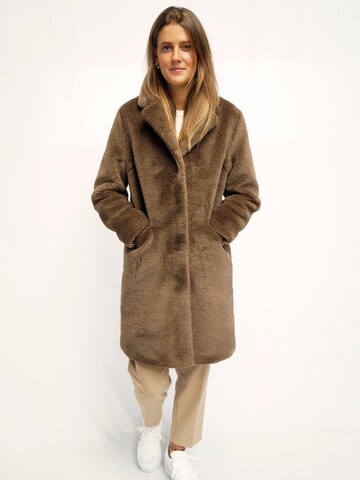 Funk since 1776 Wintermantel in Braun