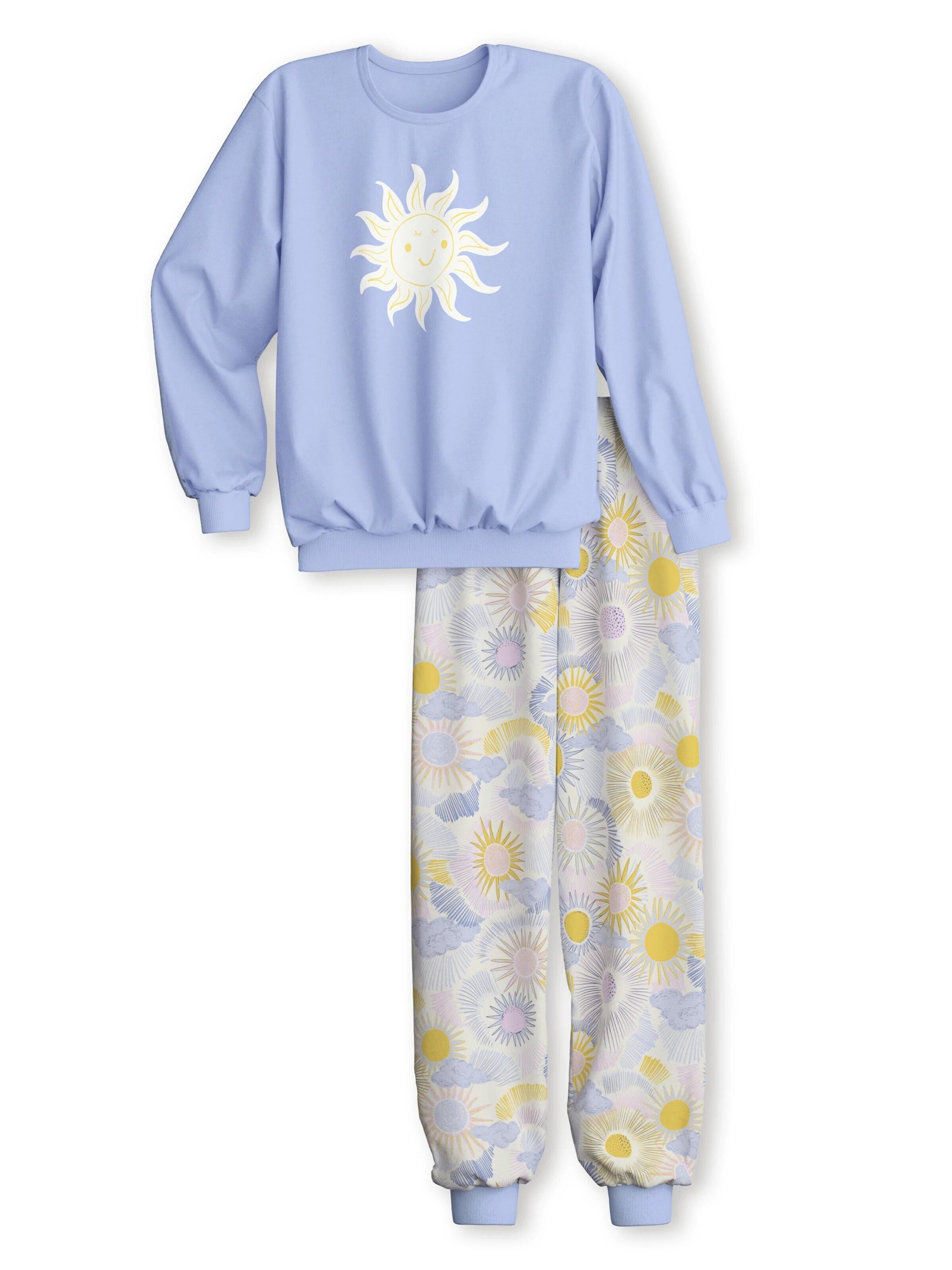 CALIDA Nachtkledij 'EDITION 85' in Blauw: voorkant