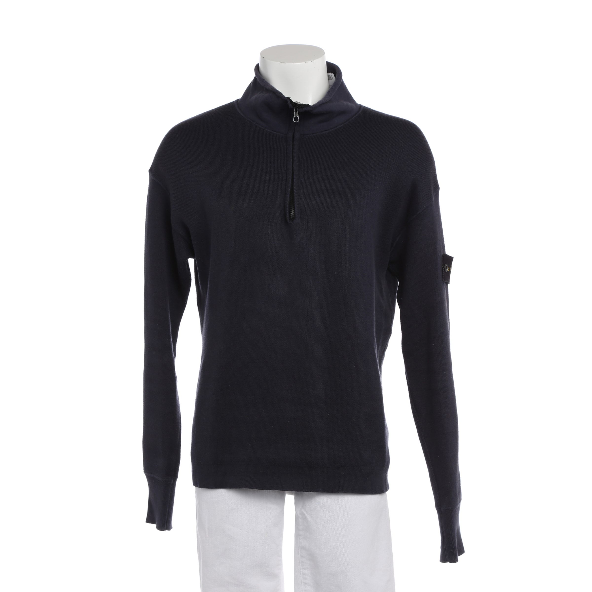 Stone Island Sweatshirt / Sweatjacke XL in Blau: Vorderseite