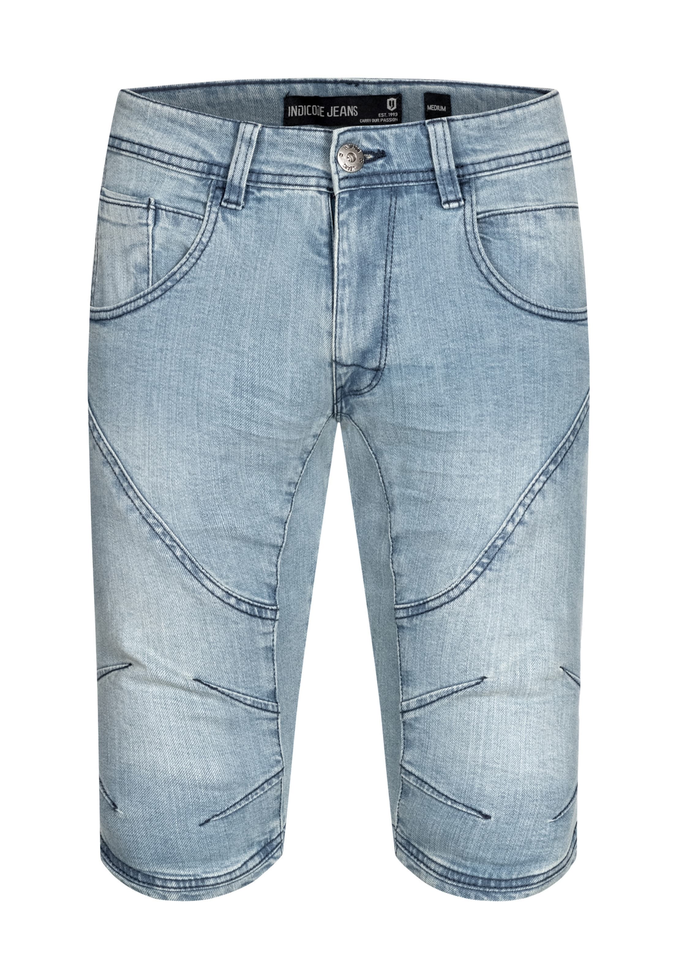 INDICODE JEANS Jeans 'Leon' in Blauw: voorkant