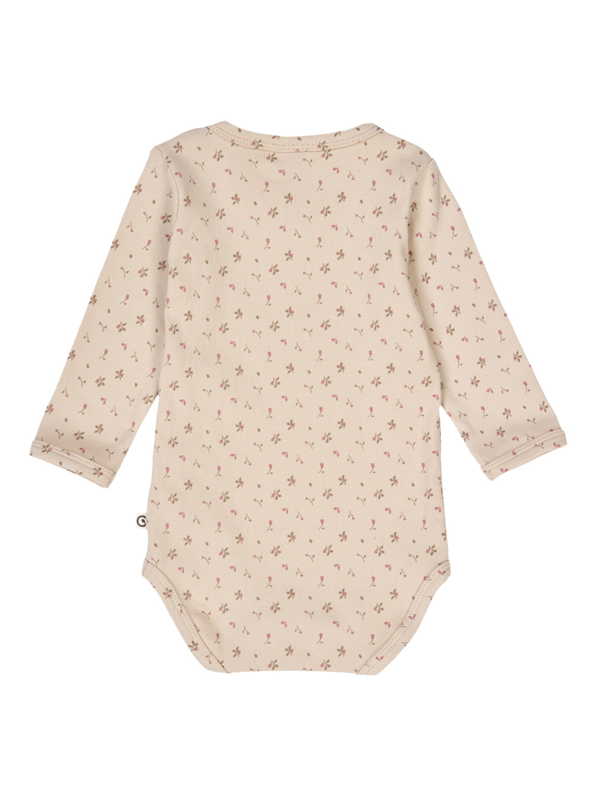 Barboteuse / body Müsli by GREEN COTTON en beige