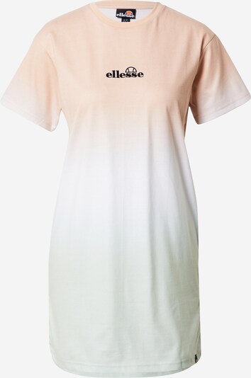 ELLESSE Kleid 'Colori' in pastellgrün / apricot / schwarz / weiß, Produktansicht