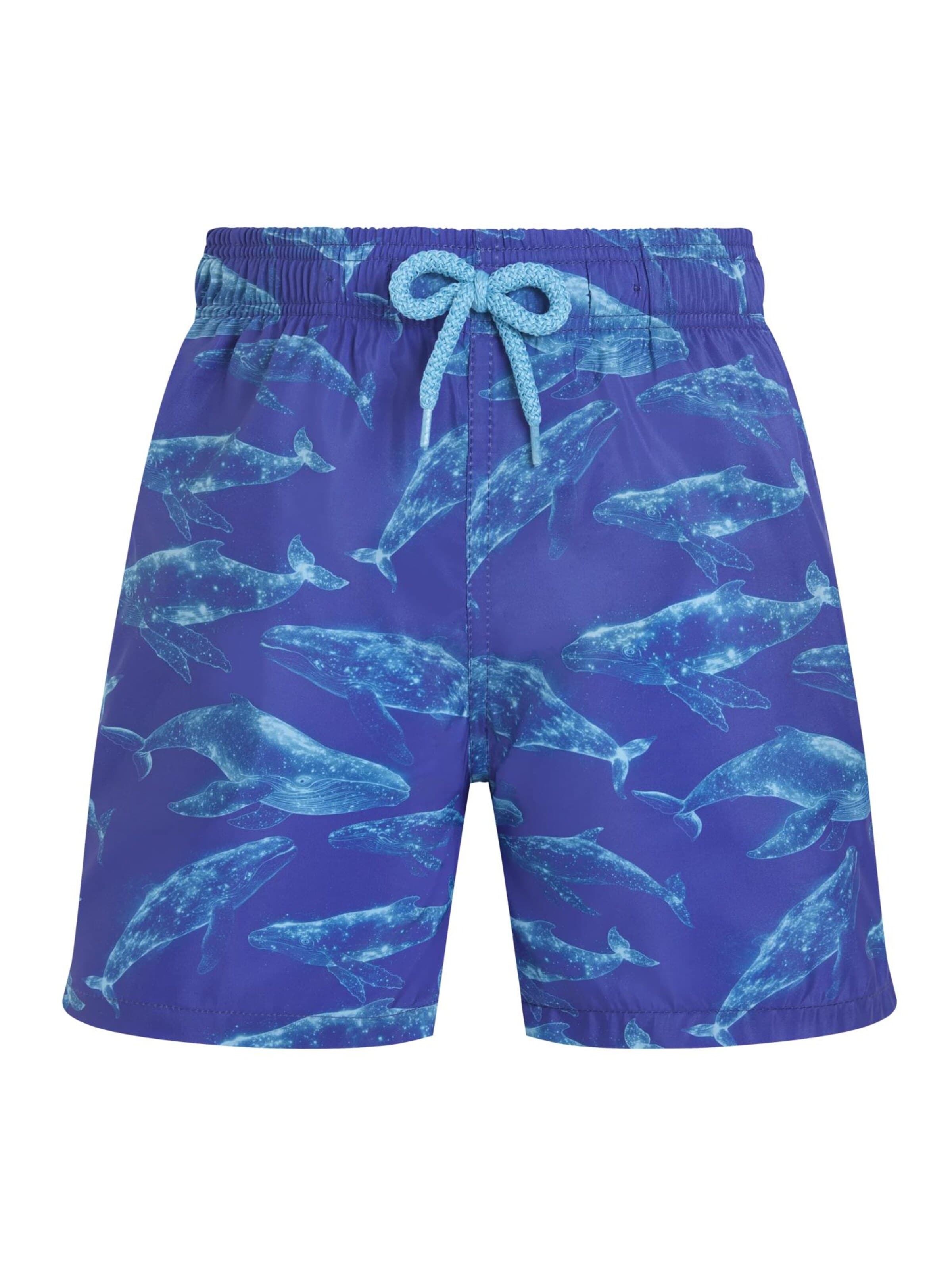 Shorts de bain Vilebrequin en bleu : devant