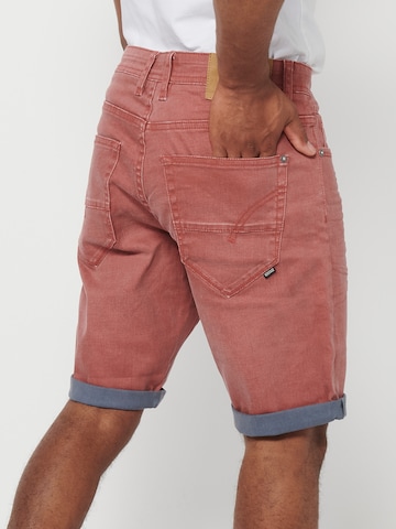 KOROSHI Regular Jeans in Rood