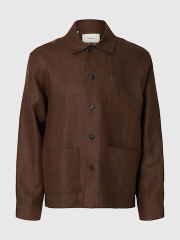 Regular fit Giacca di mezza stagione di SELECTED in marrone