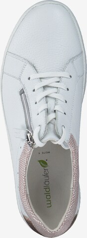 WALDLÄUFER Athletic Lace-Up Shoes in White