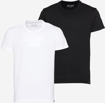 Lee T-Shirt in Schwarz: predná strana