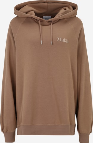 MAKIA Sweatshirt 'Sky' in Brown: front