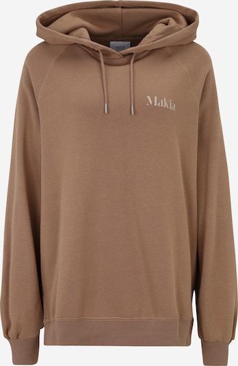 MAKIA Sweater majica 'Sky' u brokat / cappuccino, Pregled proizvoda