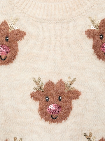 MANGO KIDS Sweater 'RENO' in Beige