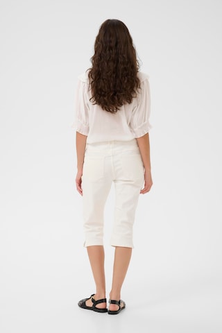CULTURE Slimfit Jeans 'JCUtali Ami' i hvid