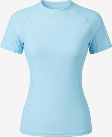MEETWEE Performance shirt 'Sports swimming short-sleeved UPF50+ top' in Blue: front