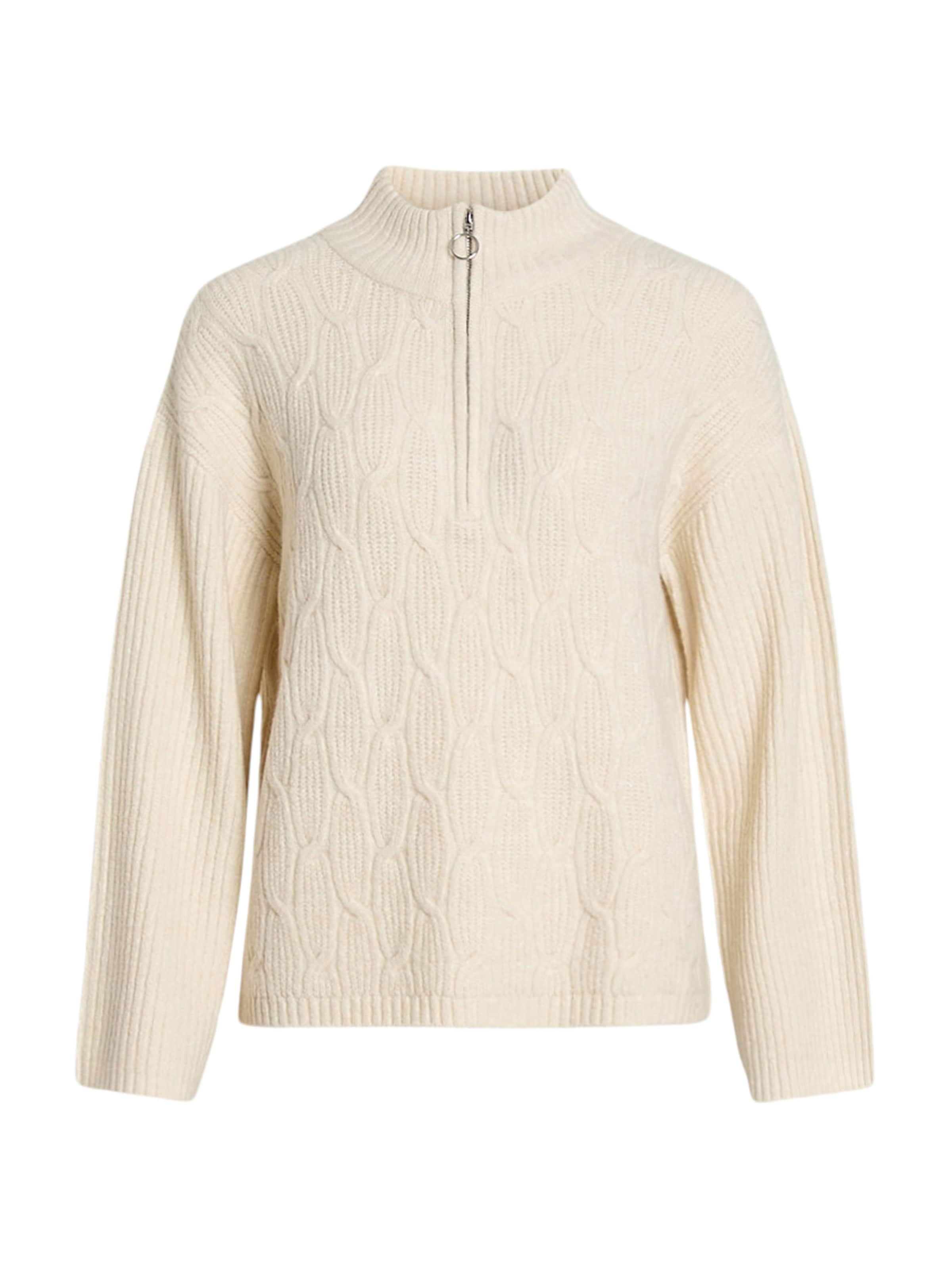 VILA Kampsun 'VILassia', värv beež: eest vaates