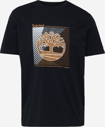 TIMBERLAND - Camiseta en negro: frente