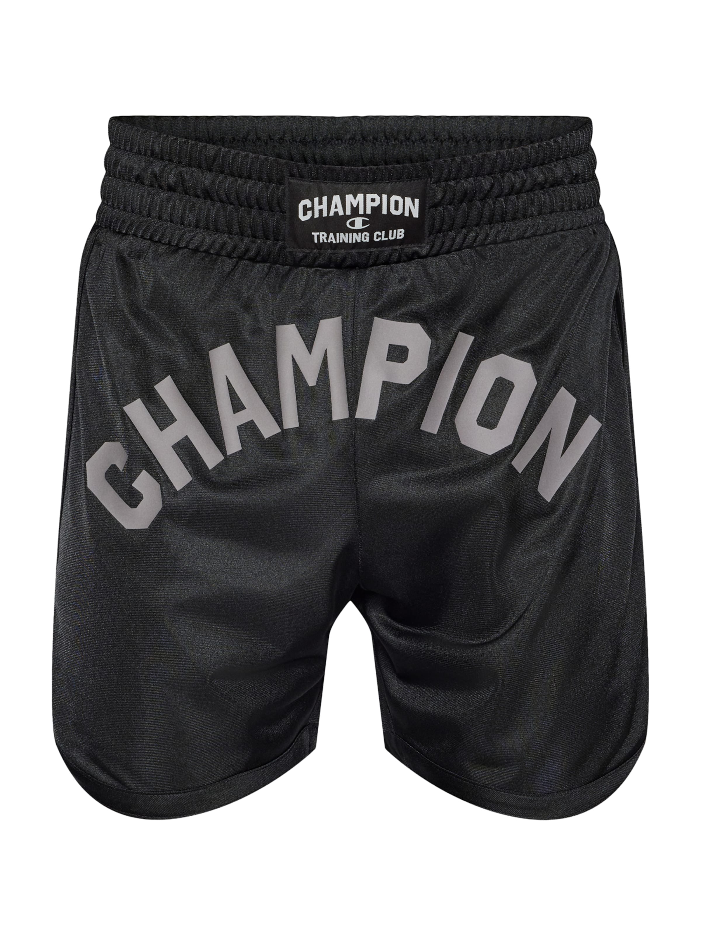 Champion Authentic Athletic Apparel Normalny krój Spodnie sportowe w kolorze czarny: przód