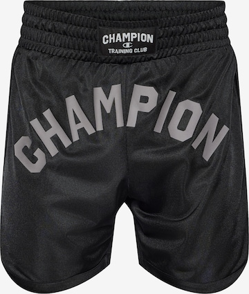 juoda Champion Authentic Athletic Apparel Standartinis Sportinės kelnės: priekis