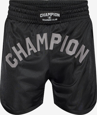 Sportinės kelnės iš Champion Authentic Athletic Apparel, spalva – pilka / juoda, Prekių apžvalga