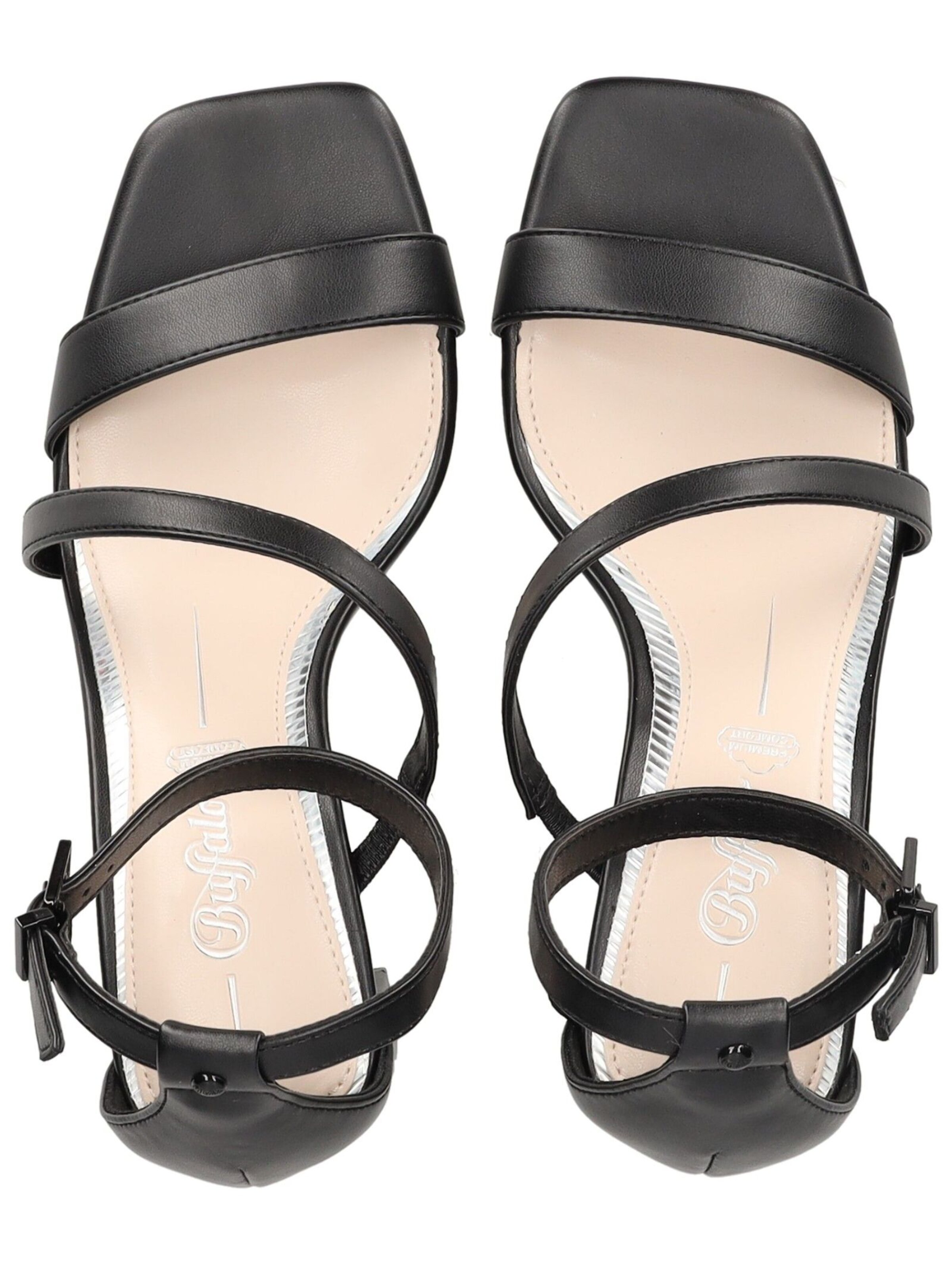 Sandales à lanières BUFFALO en noir